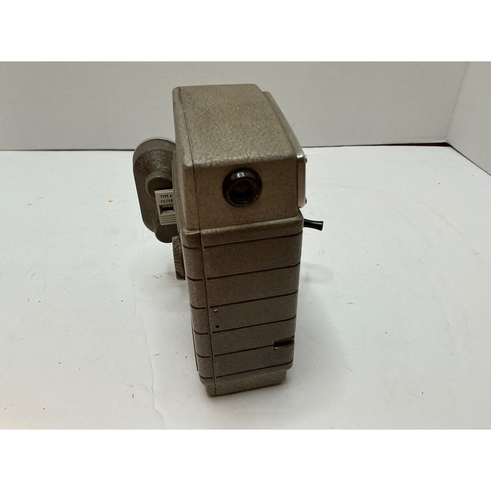 Bell & Howell Vintage 8mm Movie Camera Wind Up Crank Brown Metal Film Prop AS IS - Picture 3 of 14
